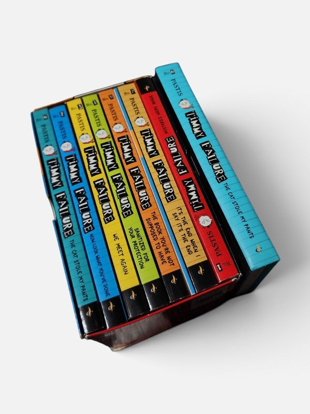 Timmy Failure's 7 Books Collection Boxed Set by Stephan Pastis, Disney Series 8+